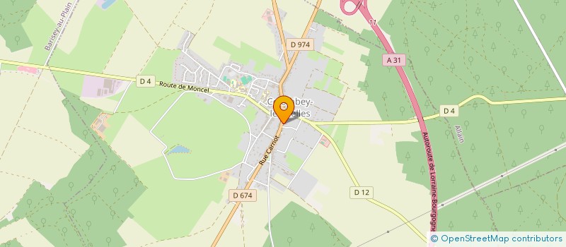 localisation de l'entreprise JAM  COLOMBEY-LES-BELLES