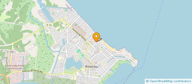 localisation de l'entreprise JAM à KOUROU