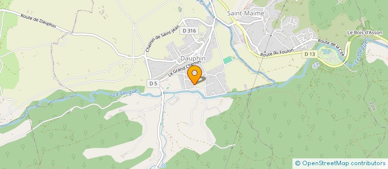 localisation de l'entreprise JAM  DAUPHIN