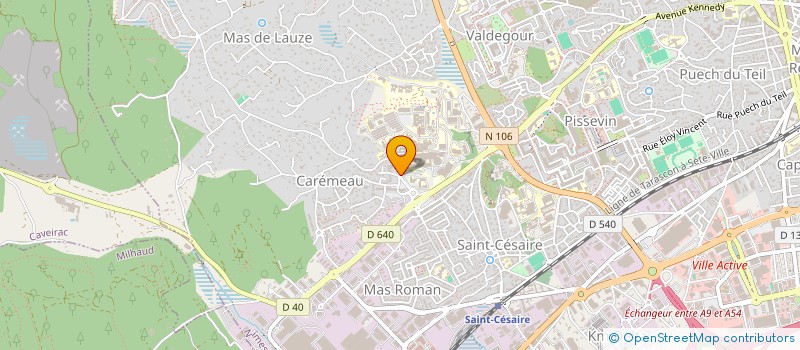 localisation de l'entreprise JAM  NIMES