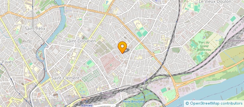 localisation de l'entreprise JAM  NANTES