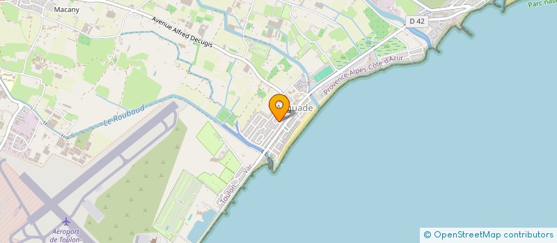 localisation de l'entreprise JAM  HYERES