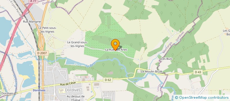 localisation de l'entreprise JAM'BOIS à DORDIVES