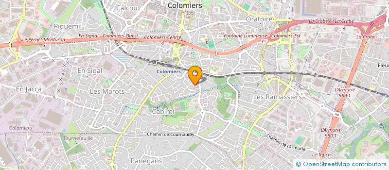 localisation de l'entreprise JAM CORP à COLOMIERS