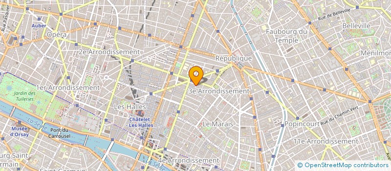 localisation de l'entreprise JAM DISTRIBUTION à PARIS