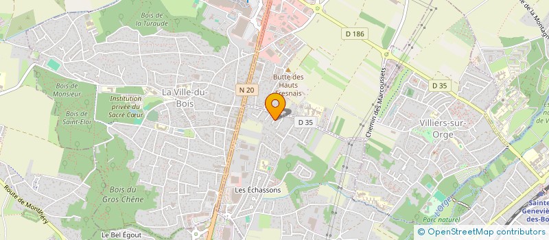 localisation de l'entreprise JAM EVOLUTION à LONGPONT-SUR-ORGE