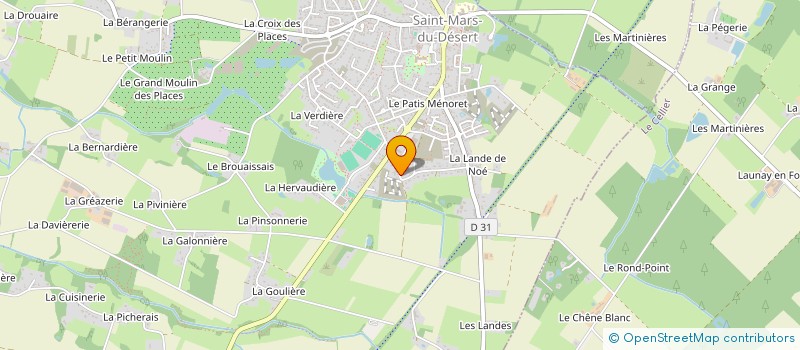 localisation de l'entreprise JAM GESTION à SAINT-MARS-DU-DESERT