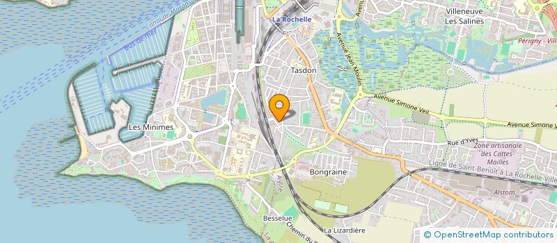 localisation de l'entreprise JAM-IMMO  LA ROCHELLE