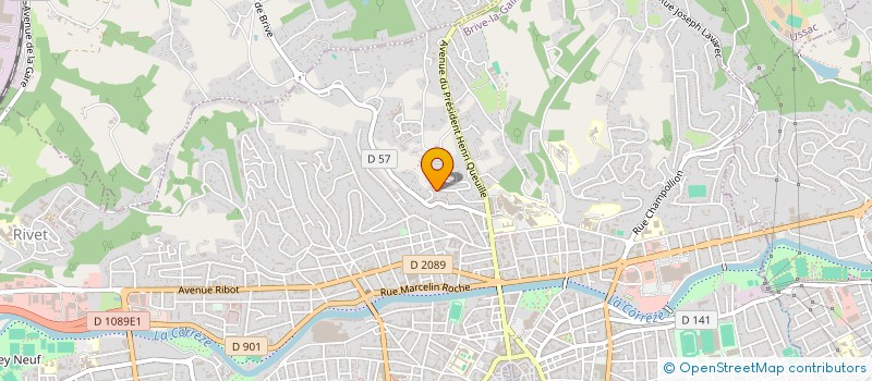 localisation de l'entreprise JAM IMMO  BRIVE-LA-GAILLARDE