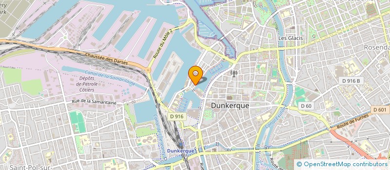 localisation de l'entreprise JAM & JAM à DUNKERQUE