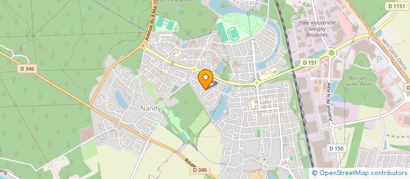 localisation de l'entreprise JAM LABEL  NANDY