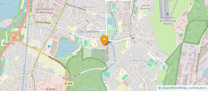localisation de l'entreprise JAM NETT à STRASBOURG