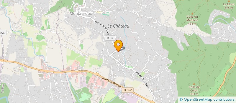 localisation de l'entreprise JAM OUVERTURES  MONTAUROUX