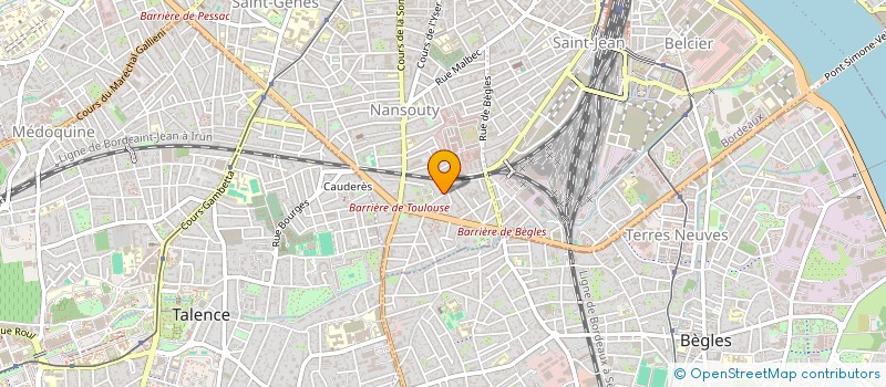 localisation de l'entreprise JAM SESSION à BORDEAUX