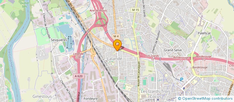 localisation de l'entreprise JAM SESSION  TOULOUSE