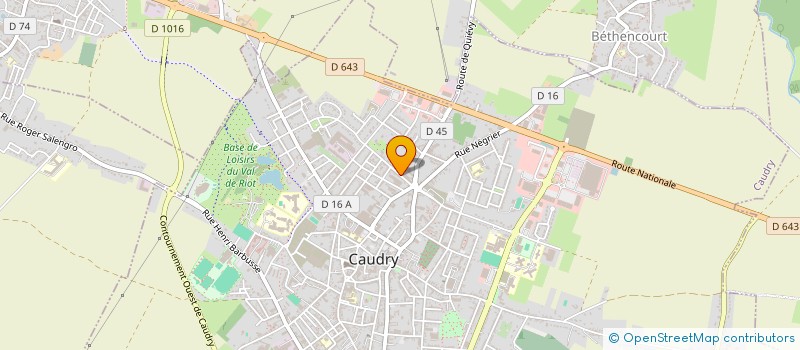 localisation de l'entreprise JAM STUDIO GRAPHIK & DIGITAL  CAUDRY