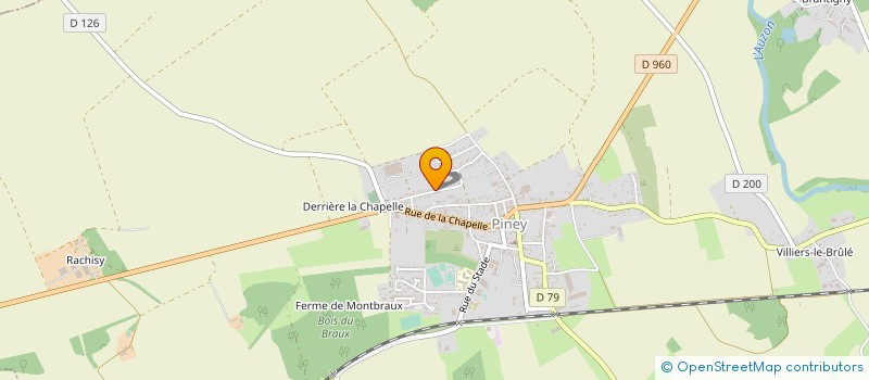 localisation de l'entreprise JAMA 10 à BOUY-LUXEMBOURG