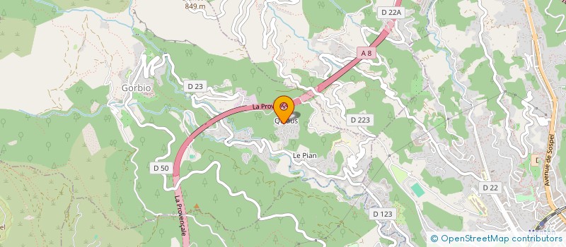 localisation de l'entreprise JAMA HOUSE  GORBIO