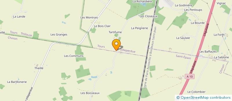 localisation de l'entreprise JAMAG  VILLEPERDUE