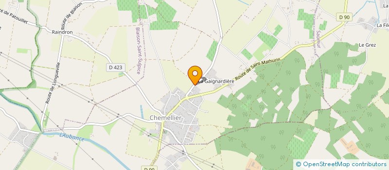 localisation de l'entreprise JAMAH  BRISSAC LOIRE AUBANCE