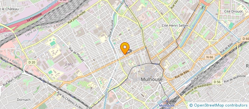 localisation de l'entreprise JAMAICA CO IRIEJAM EVENT  MULHOUSE