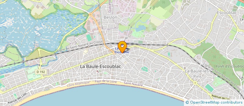 localisation de l'entreprise JAMAICK  LA BAULE-ESCOUBLAC