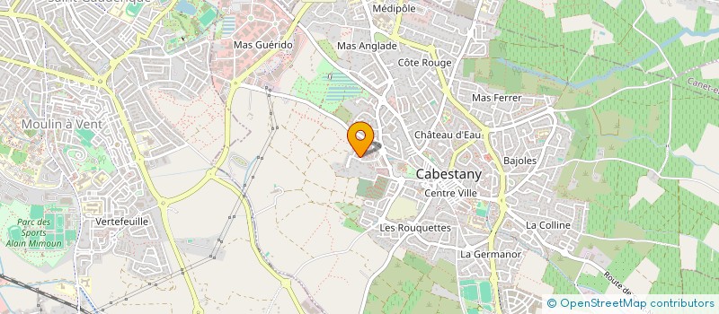 localisation de l'entreprise JAMAIS 2 SANS 3  CABESTANY