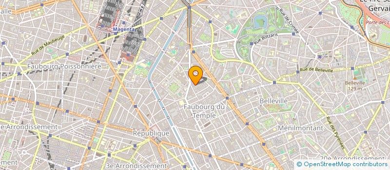 localisation de l'entreprise JAMAIS 2 SANS 3  PARIS