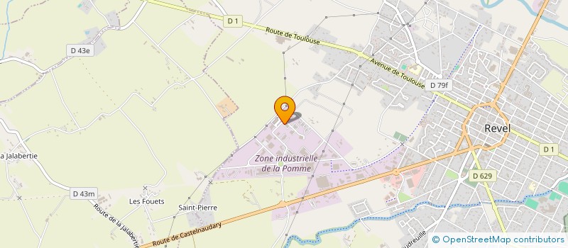 localisation de l'entreprise JAMAIS LES DIMANCHES à REVEL