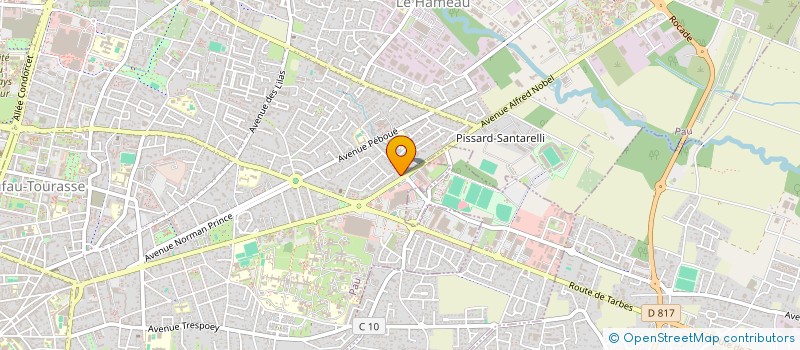 localisation de l'entreprise JAMAIS NE S'A-RETT à PAU