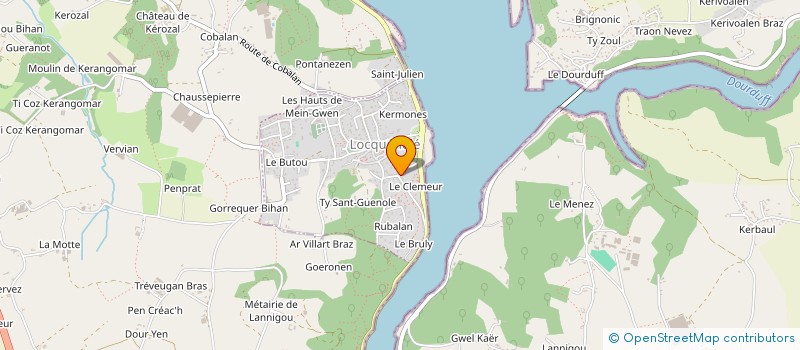 localisation de l'entreprise JAMAIS SANS MON BEURRE  LOCQUENOLE