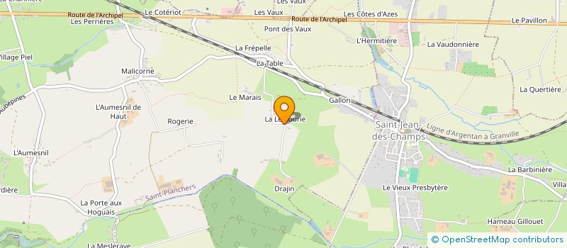 localisation de l'entreprise JAMAIS TROP  SAINT-PLANCHERS