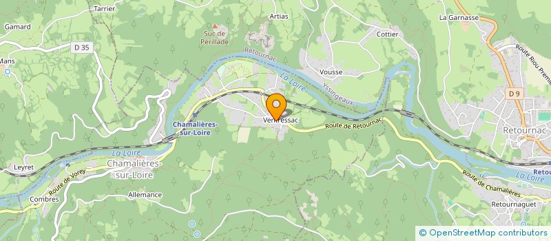 localisation de l'entreprise JAMAKAMA  CHAMALIERES-SUR-LOIRE