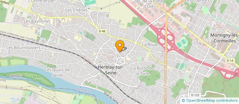 localisation de l'entreprise JAMAKESO  HERBLAY-SUR-SEINE