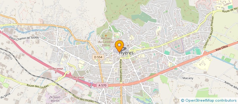 localisation de l'entreprise JAMAL à HYERES