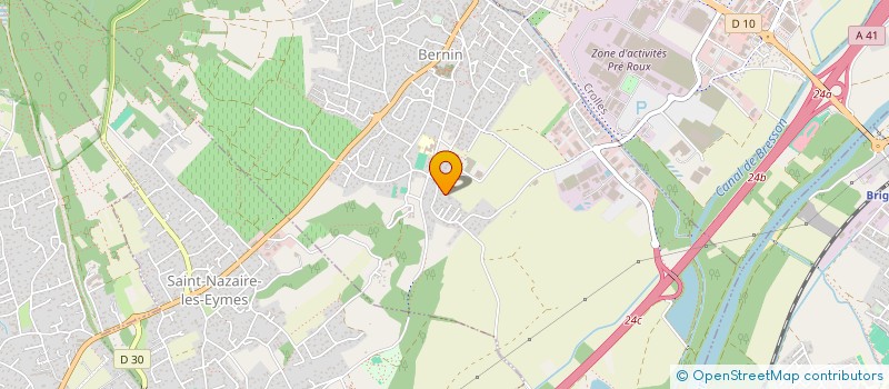 localisation de l'entreprise JAMAL  BERNIN