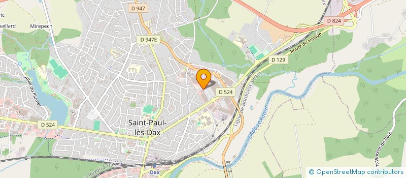 localisation de l'entreprise JAMALA  SAINT-PAUL-LES-DAX