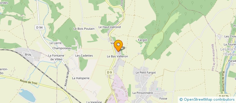 localisation de l'entreprise JAMALAMIQUE  MONTOIRE-SUR-LE-LOIR