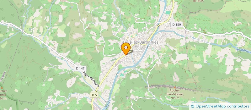 localisation de l'entreprise JAMALE à BUIS-LES-BARONNIES