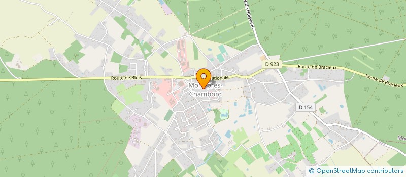 localisation de l'entreprise JAMANIC  MONT-PRES-CHAMBORD