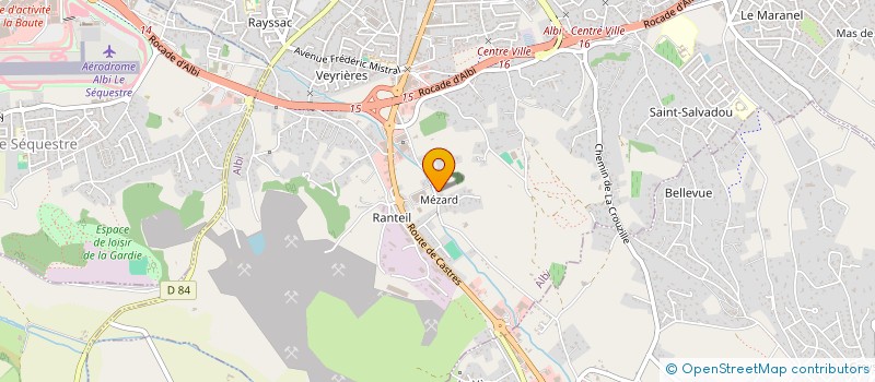 localisation de l'entreprise JAMANO à ALBI