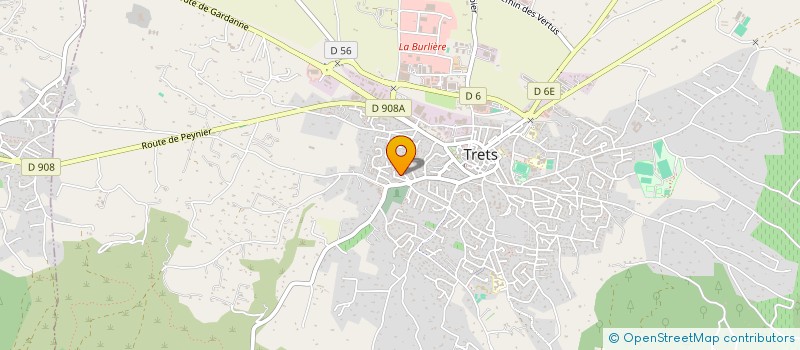 localisation de l'entreprise JAMAPAO à TRETS