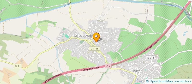 localisation de l'entreprise JAMAPE  SALLES-D'AUDE