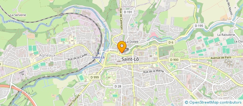 localisation de l'entreprise JAMARD  SAINT-LO