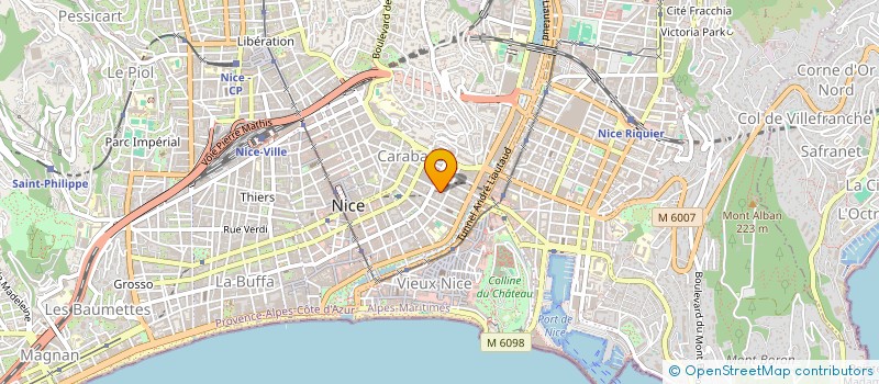 localisation de l'entreprise JAMAS à NICE