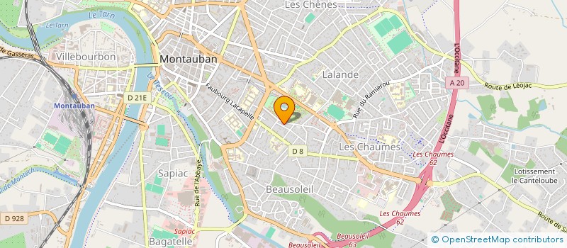 localisation de l'entreprise JAMATH  MONTAUBAN