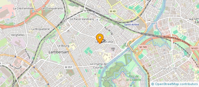 localisation de l'entreprise JAMAY à LAMBERSART