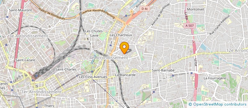 localisation de l'entreprise JAMB ART à MARSEILLE