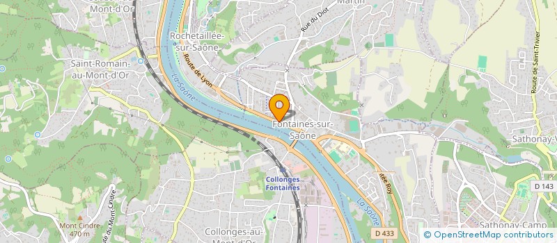 localisation de l'entreprise JAMBALAYA  FONTAINES-SUR-SAONE