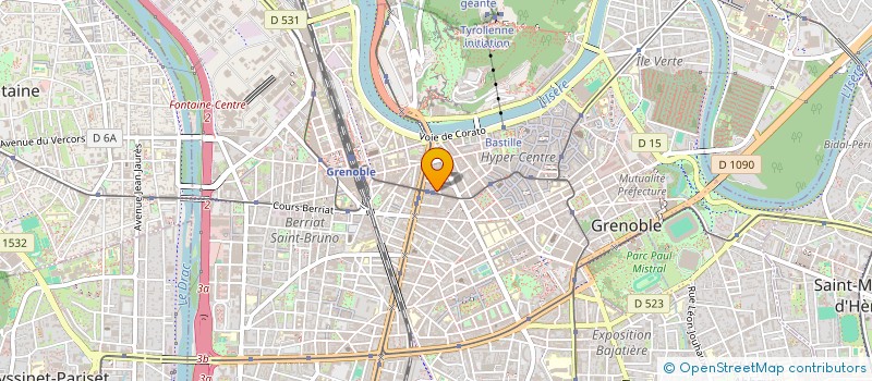 localisation de l'entreprise JAMBELYS à GRENOBLE
